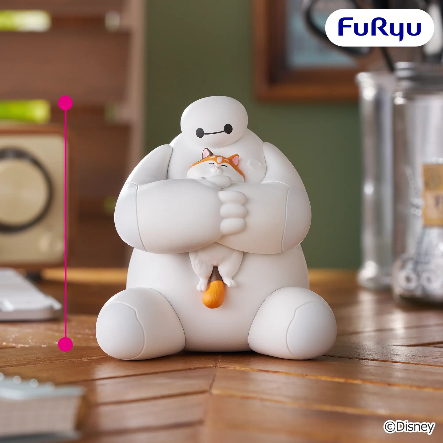 Disney Big Hero 6 Noodle Stopper Figure Baymax Mochi - Furyu