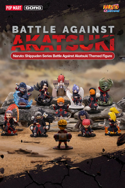 Naruto Shippuden – Battle Against Akatsuki - Pop Mart Blind Box