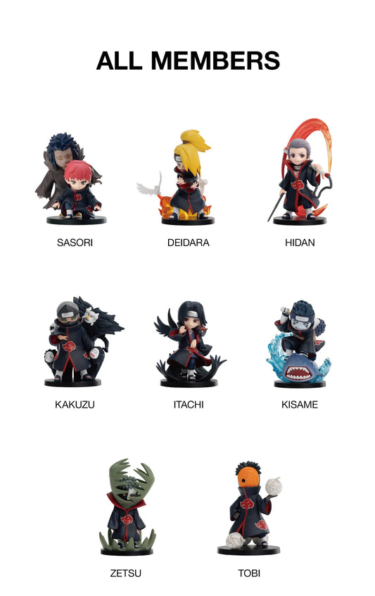 Naruto Shippuden – Battle Against Akatsuki - Pop Mart Blind Box