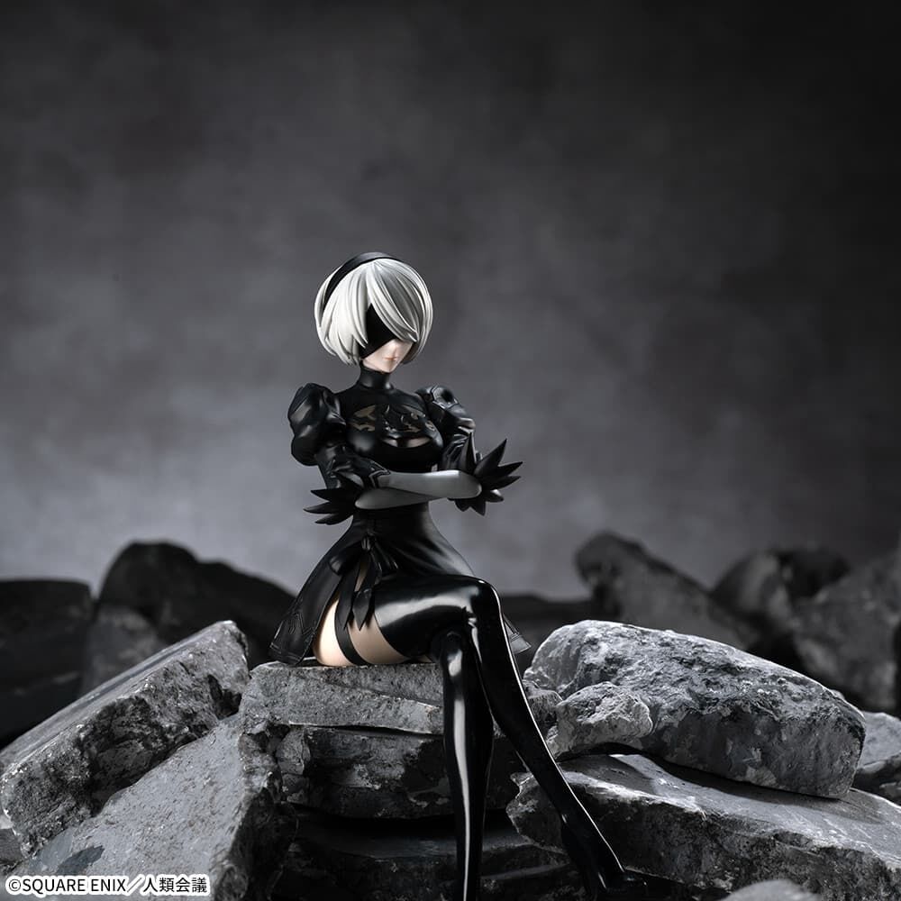 [Précommande pdt 48h🥵] NieR:Automata Ver1.1a SEGA Premium Chokonose Figure YoRHa No. 2 Type B