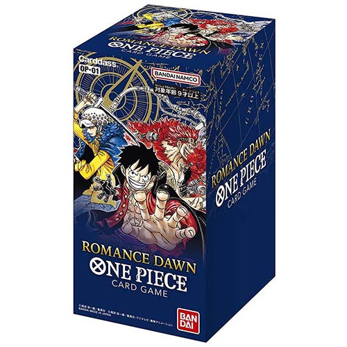 Goodies : 1x paquet de 6 cartes One Piece TCG OP01 (JAP)
