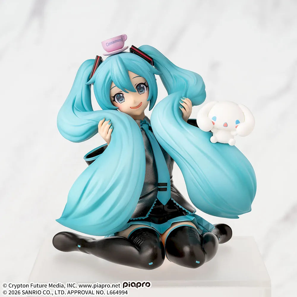 Hatsune Miku x Cinnamoroll Chokonose Mofutto Sega