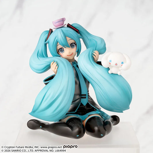 Hatsune Miku x Cinnamoroll Chokonose Mofutto Sega