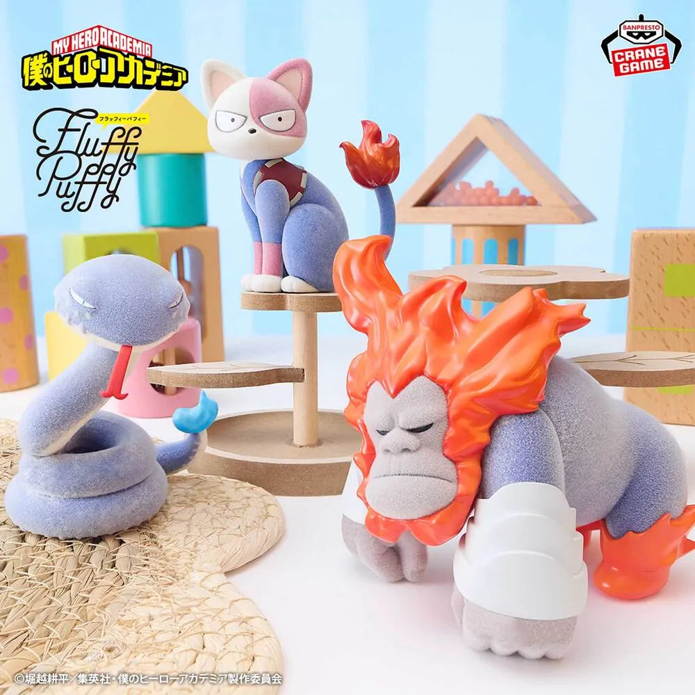 My Hero Academia Fluffy Puffy Shortcat Gorilla Gorilla Gorilla Davy Back - Banpresto