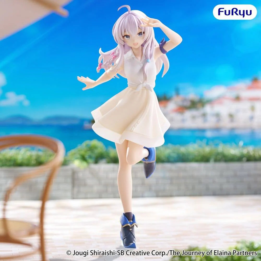 Wandering Witch The Journey of Elaina Mucchito Figure White Ver. - Furyu