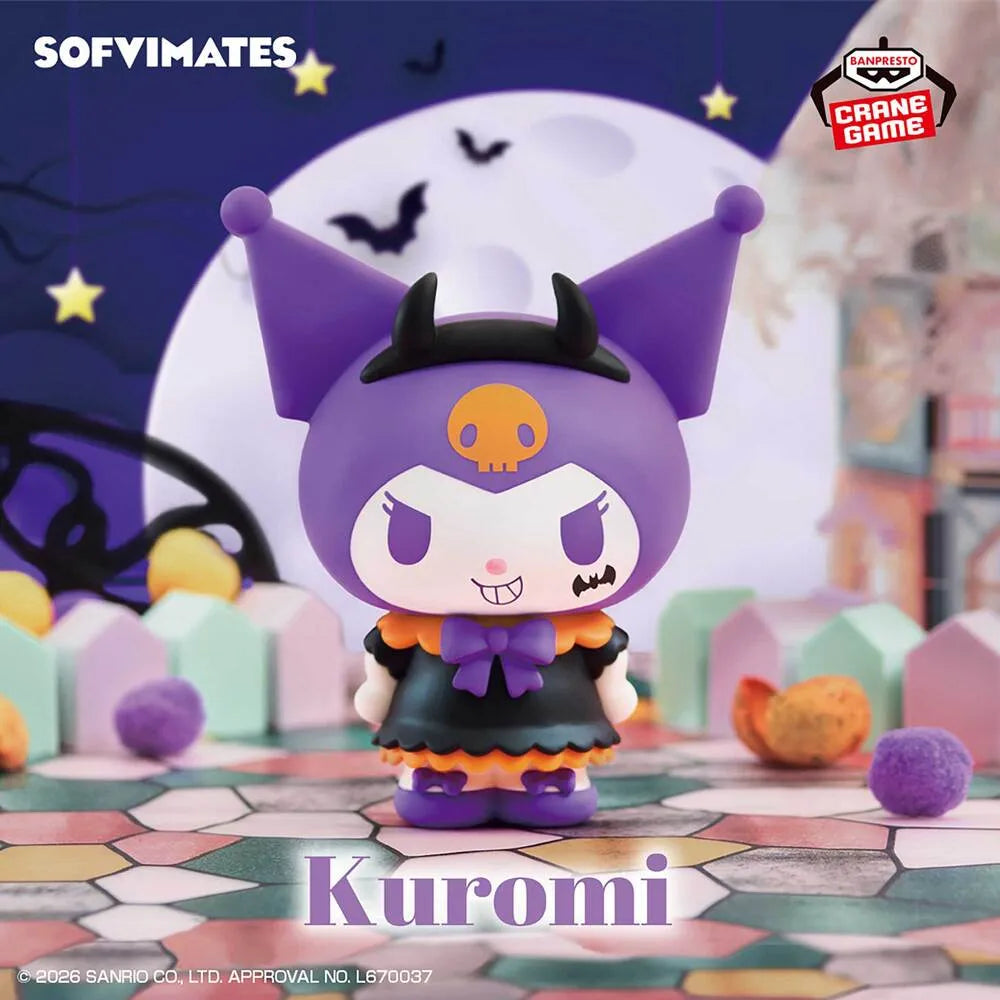 Sanrio Oo-kina SOFVIMATES Kuromi Halloween Ver. - Banpresto