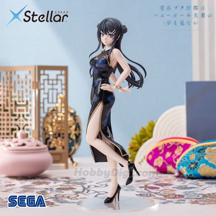 JapanToysMarket Figurine Officielle Japon Manga Anime SEGA Seishun Buta Yarou Sakurajima Mai China Dress X Stellar