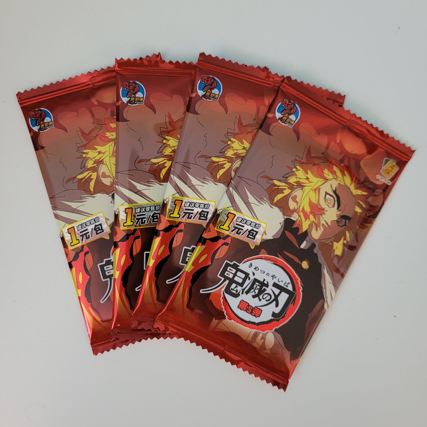 Goodies : Cartes à collectionner Demon Slayer (1 sachet = 5 cartes)