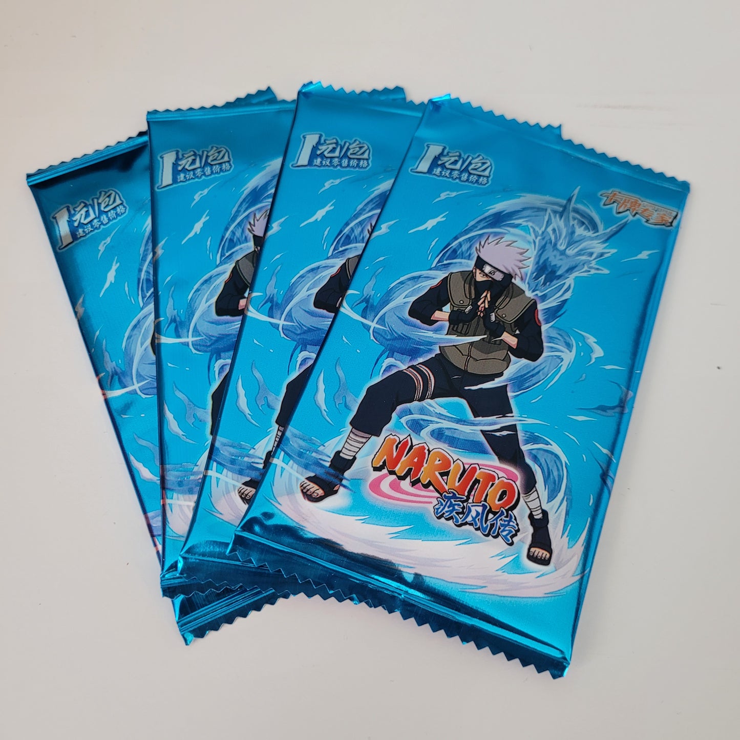 Goodies : Cartes à collectionner Naruto (1 sachet = 5 cartes)