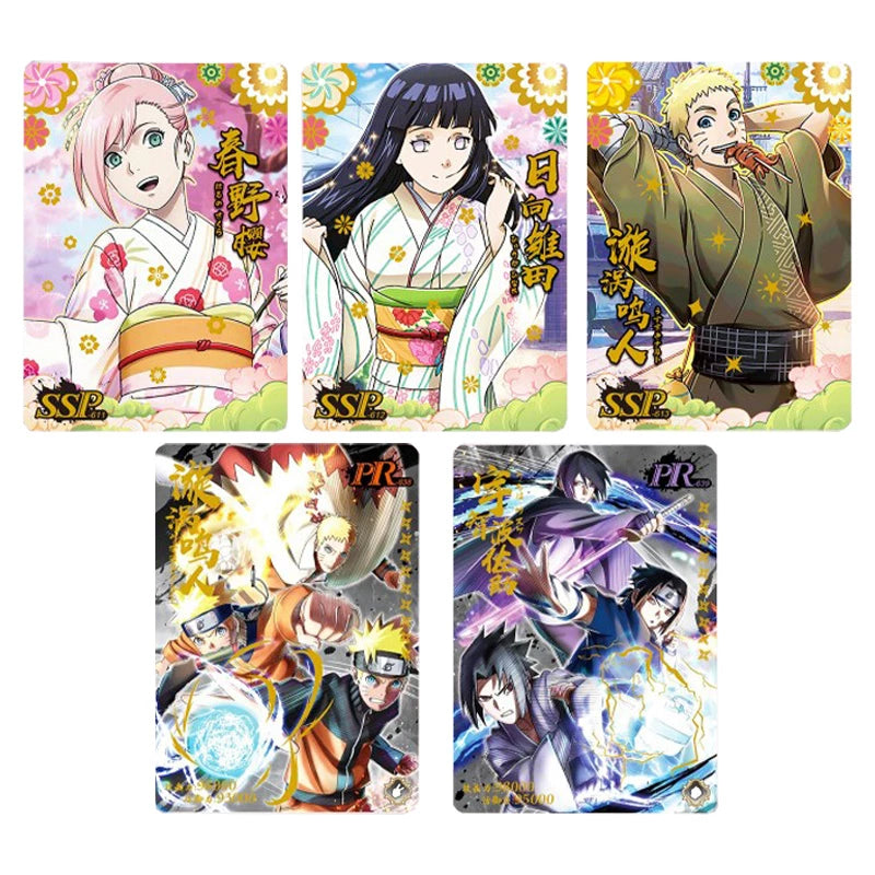 Goodies : Cartes à collectionner Naruto (1 sachet = 5 cartes)