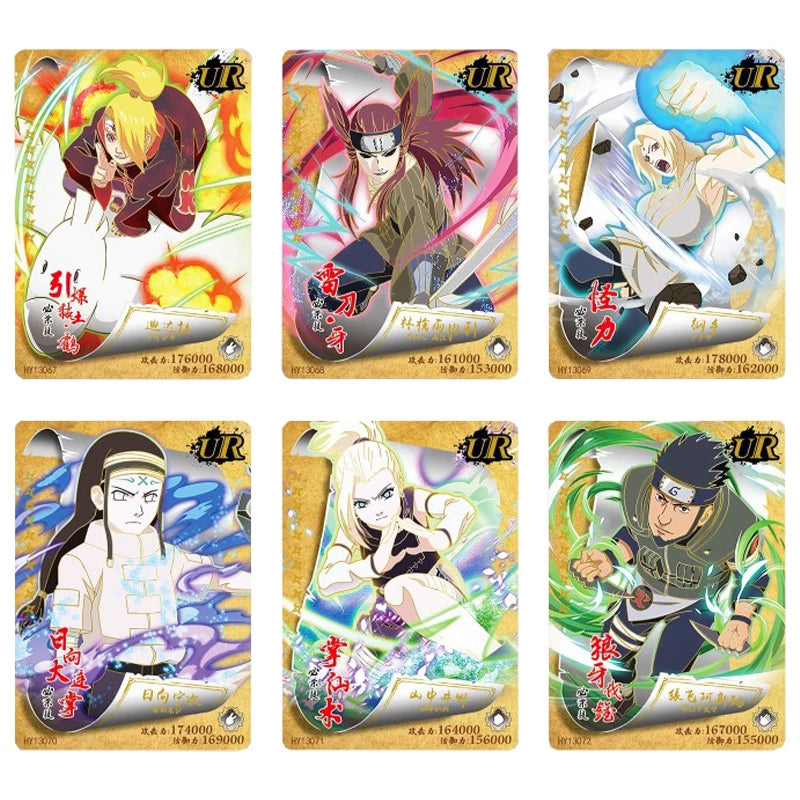 Goodies : Cartes à collectionner Naruto (1 sachet = 5 cartes)