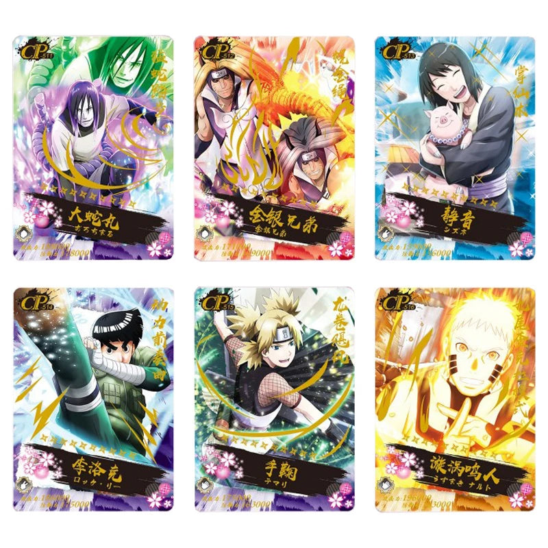 Goodies : Cartes à collectionner Naruto (1 sachet = 5 cartes)